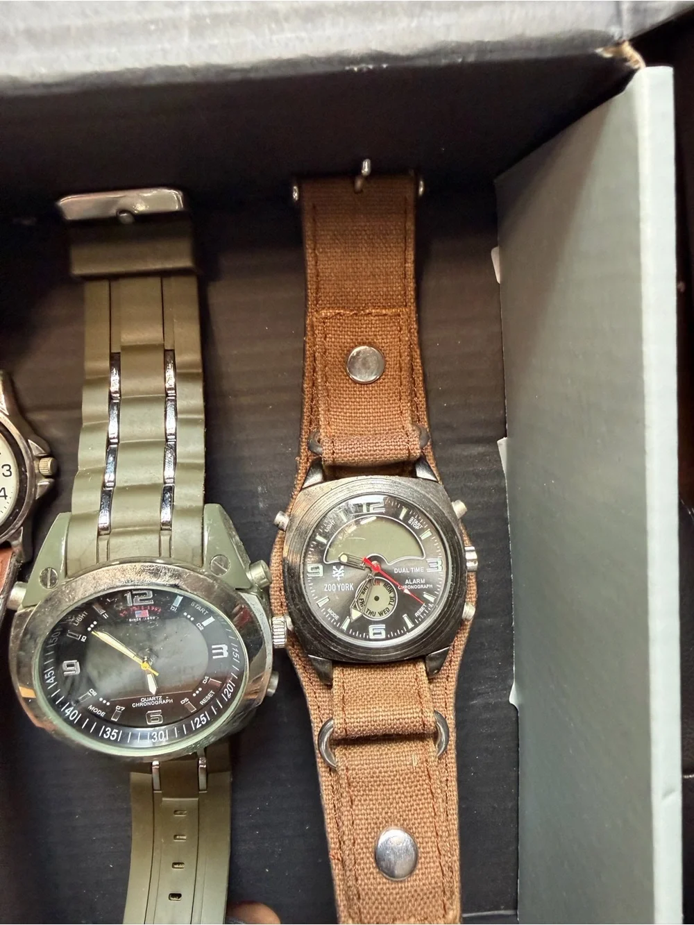 Men’s Watches Lot Of 8 (For Parts Or Repair)